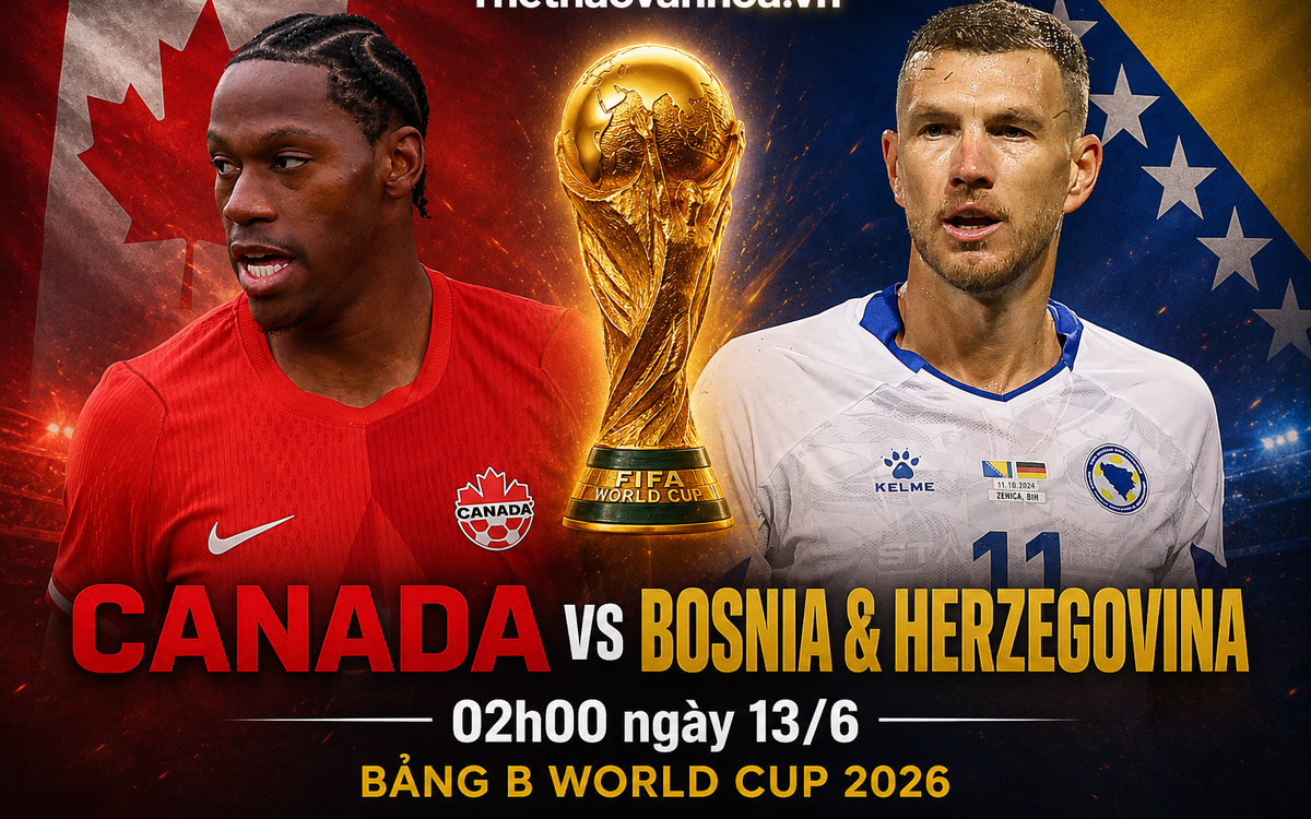 OK9: Nhận định Canada vs Bosnia 02h00 ngày 13/06/2026, dự đoán đột phá thẻ phạt - WINVANTA88.SBS