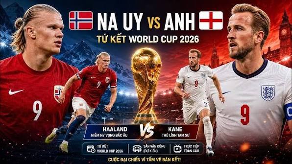 OK9 - Dự đoán Na Uy vs Anh: Haaland hay Kane giúp đội nhà giành vé bán kết? - WINVANTA88.SBS