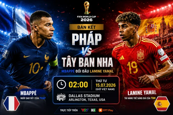 OK9 - Pháp vs Tây Ban Nha: Đại chiến Bán kết World Cup 2026 - WINVANTA88.SBS