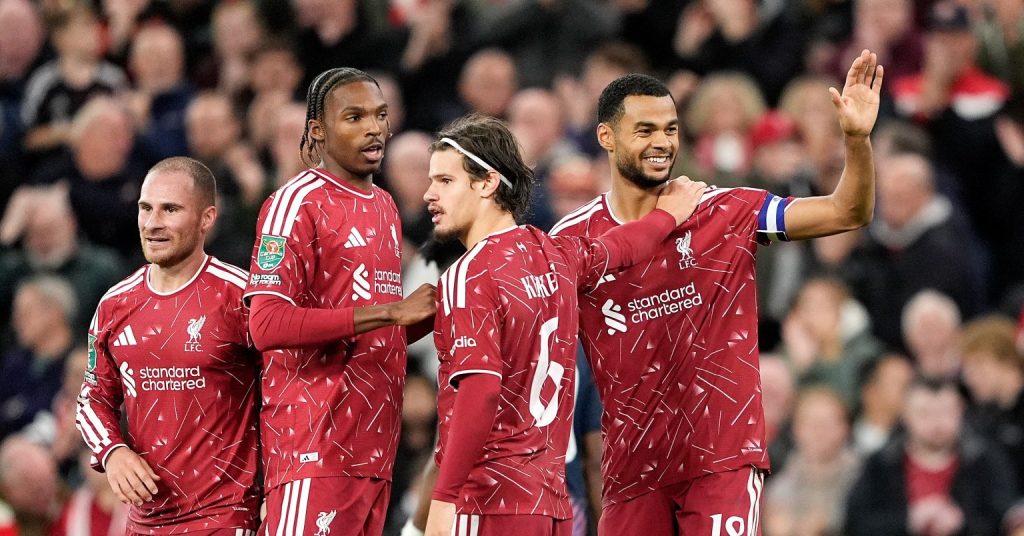 Liverpool gieo sầu cho Tottenham tại Cúp Liên đoàn | OK9 - WINVANTA88.SBS